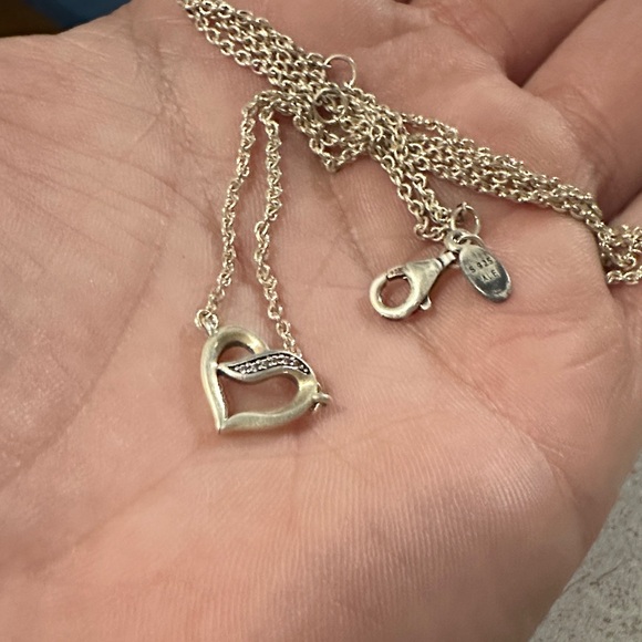 Pandora Jewelry - Pandora Heart Pendant Necklace
